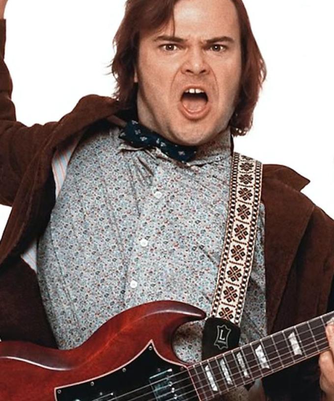 Please Enjoy Jack Black Performing 'Peaches' From The Super Mario Bros.  Movie In A Dope Green Suit