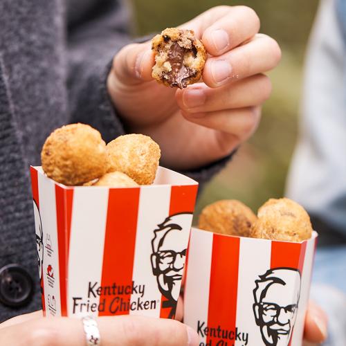 KFC Has Launched Kentucky Fried Cookie Dough Bites And We're Not Mad About It