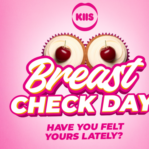 Everyone, feel your boobs! It’s breast check day!